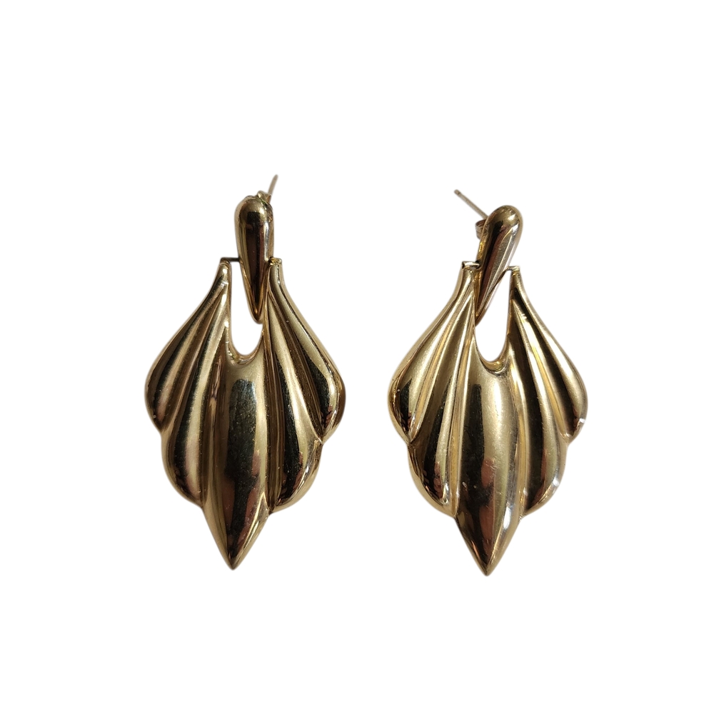 ☆SALE☆ Elegant 14K Gold Dangle Earrings